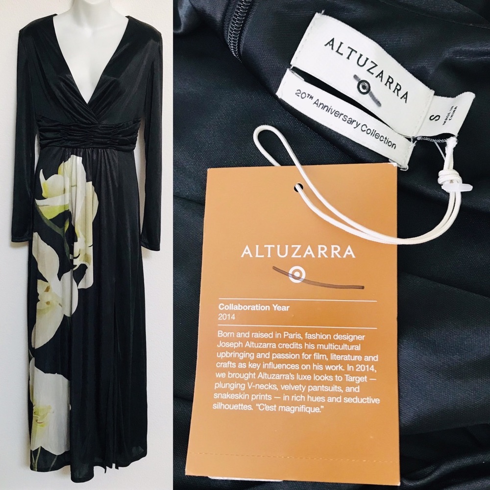 Rare NWT ALTUZARRA Target 20th Anniversary Collection Orchid MAXI DRESS …